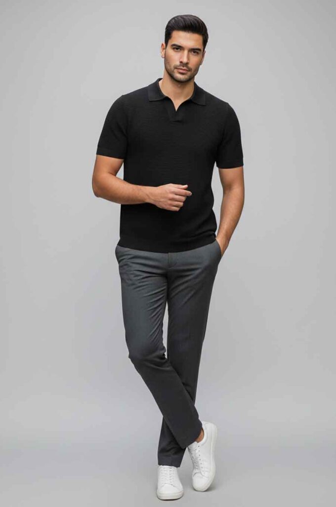 Knit Polo