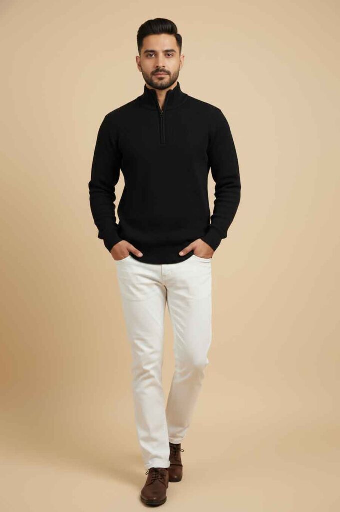 High Neck Sweater