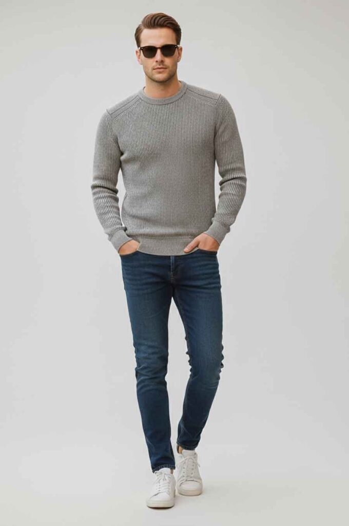 Round Neck Sweater
