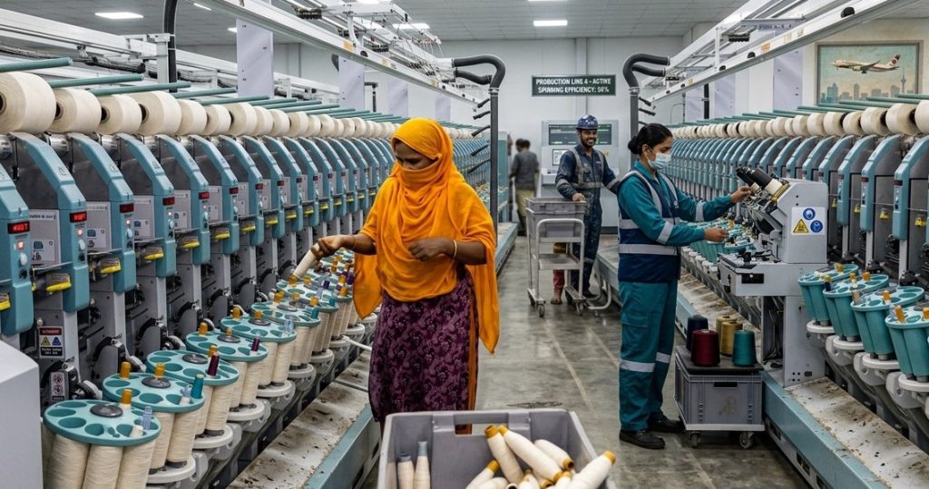 textile mill Bangladesh production